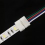 Коннектор для LED стрічки Biom OEM №21 10mm 5pin (RGBW) joint wire (провід-зажим) 12222