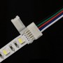 Коннектор для LED стрічки Biom OEM №21 10mm 5pin (RGBW) joint wire (провід-зажим) 12222