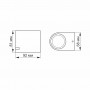 LED світильник архітектурний ВІДЕКС AR021B GU10 IP54 VL-AR021B