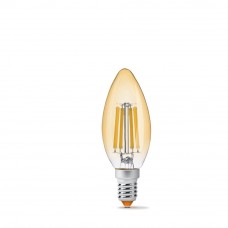Світлодіодна лампа Videx Filament C37FA 6W E14 2200K VL-C37FA-06142